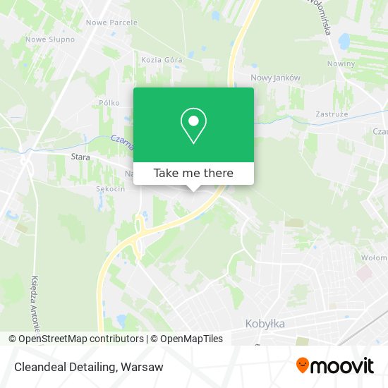 Cleandeal Detailing map