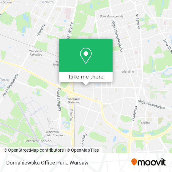 Domaniewska Office Park map