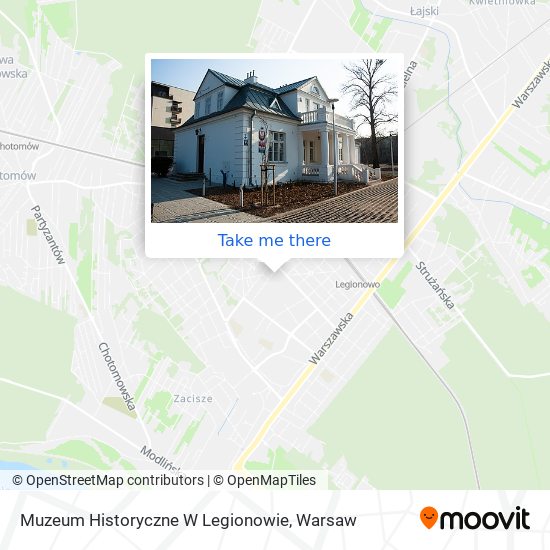 Muzeum Historyczne W Legionowie map