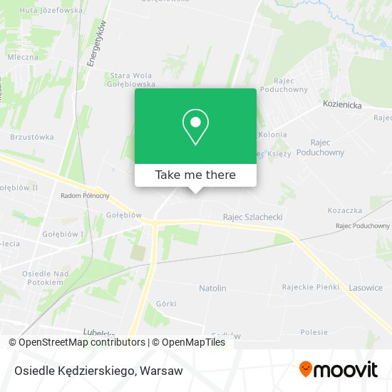 Osiedle Kędzierskiego map