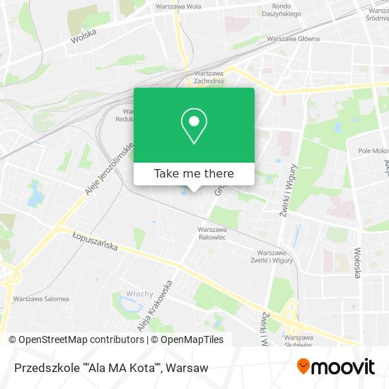 Przedszkole ""Ala MA Kota"" map