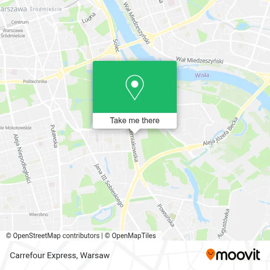 Carrefour Express map