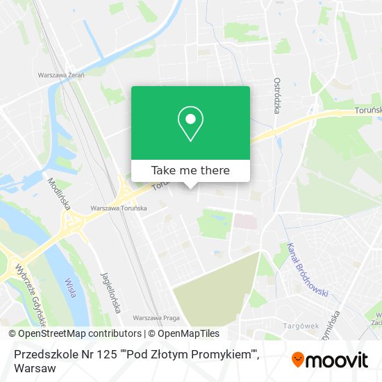 Przedszkole Nr 125 ""Pod Złotym Promykiem"" map