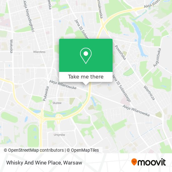 Whisky And Wine Place map