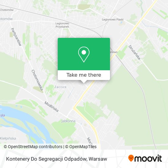 Kontenery Do Segregacji Odpadów map