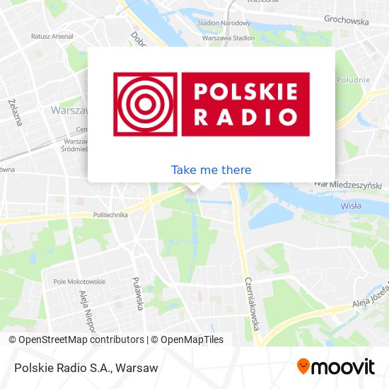 Polskie Radio S.A. map