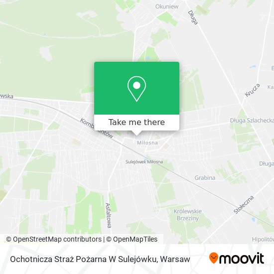 Ochotnicza Straż Pożarna W Sulejówku map