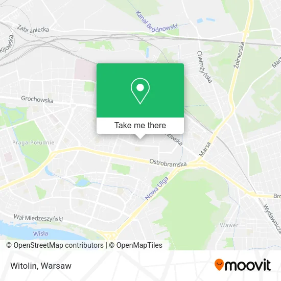 Witolin map