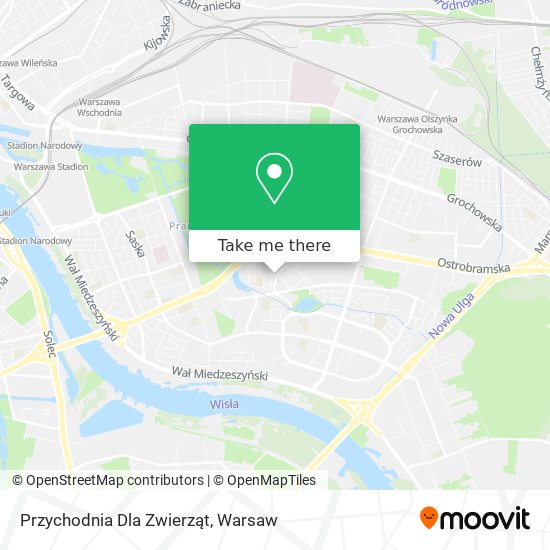 Przychodnia Dla Zwierząt map