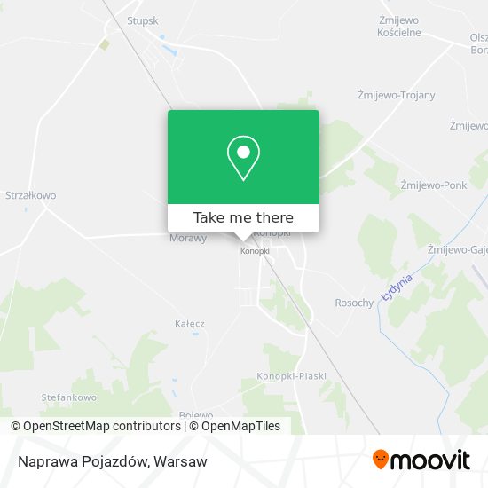 Naprawa Pojazdów map