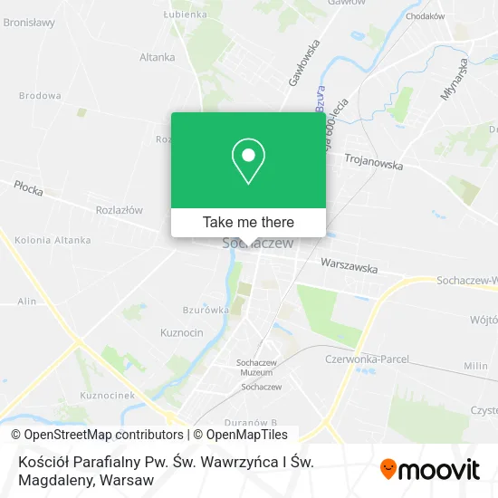 Kościół Parafialny Pw. Św. Wawrzyńca I Św. Magdaleny map