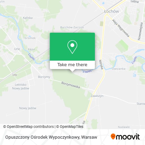 Opuszczony Ośrodek Wypoczynkowy map