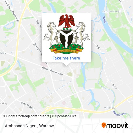 Ambasada Nigerii map