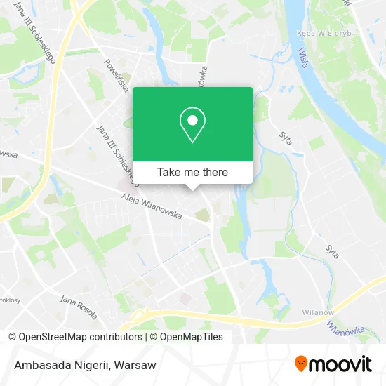 Ambasada Nigerii map