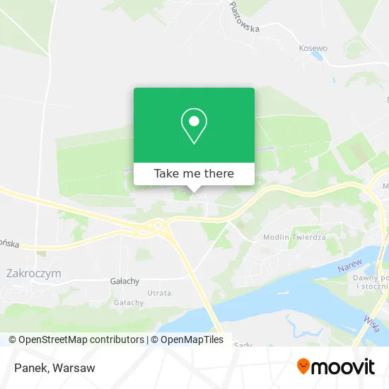 Panek map