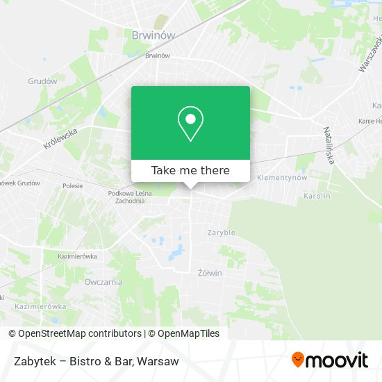 Zabytek – Bistro & Bar map