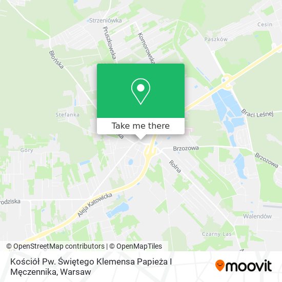 Kościół Pw. Świętego Klemensa Papieża I Męczennika map