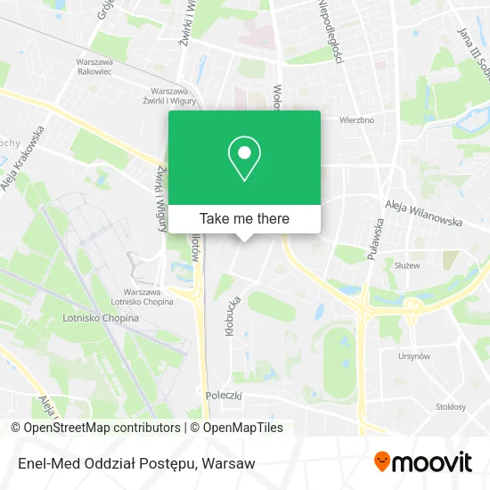 Enel-Med Oddział Postępu map