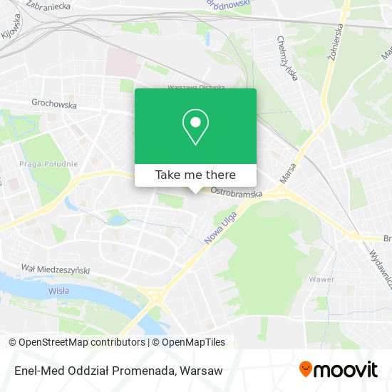 Enel-Med Oddział Promenada map