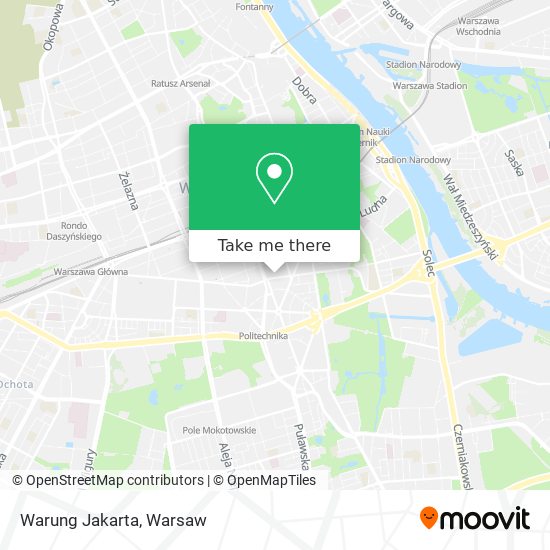 Warung Jakarta map