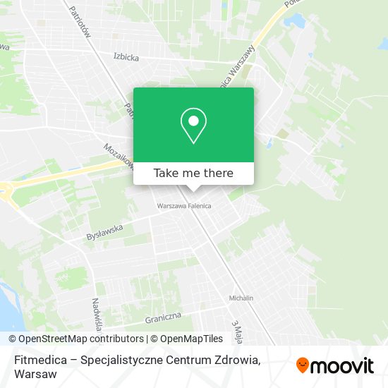 Fitmedica – Specjalistyczne Centrum Zdrowia map