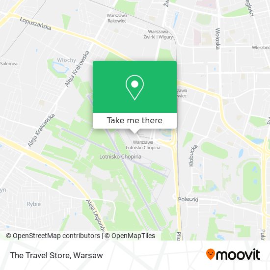 The Travel Store map