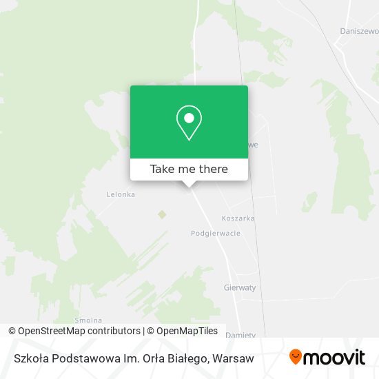 Szkoła Podstawowa Im. Orła Białego map