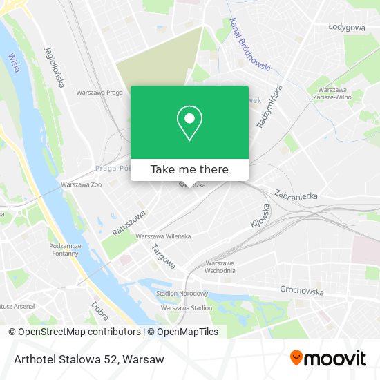 Arthotel Stalowa 52 map