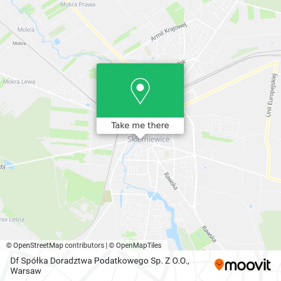 Карта Df Spółka Doradztwa Podatkowego Sp. Z O.O.