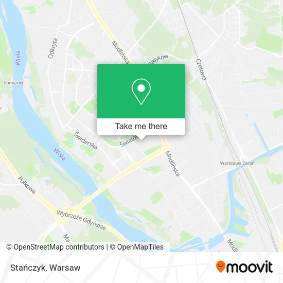 Stańczyk map