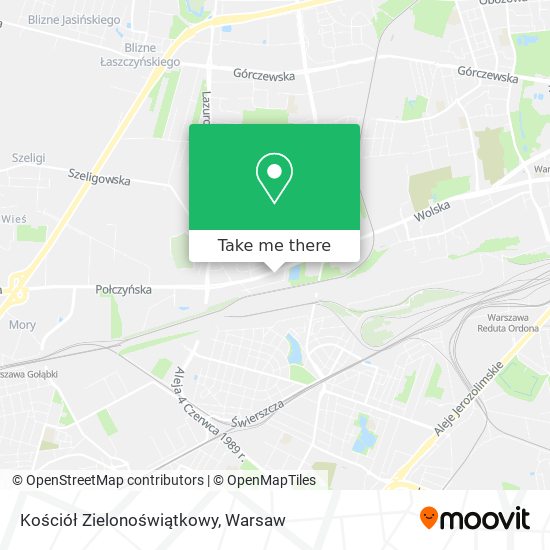 Kościół Zielonoświątkowy map