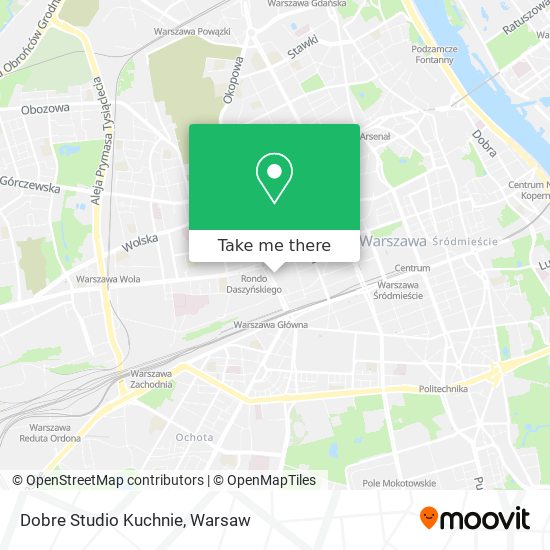 Dobre Studio Kuchnie map