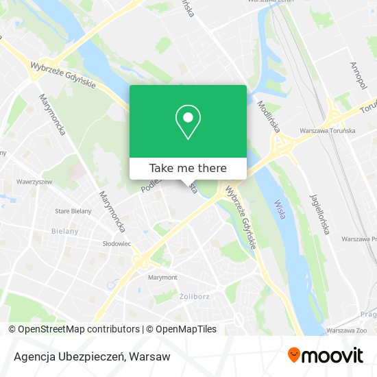 Agencja Ubezpieczeń map