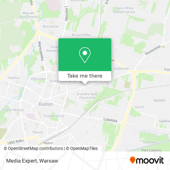 Media Expert map