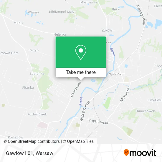 Gawłów I 01 map
