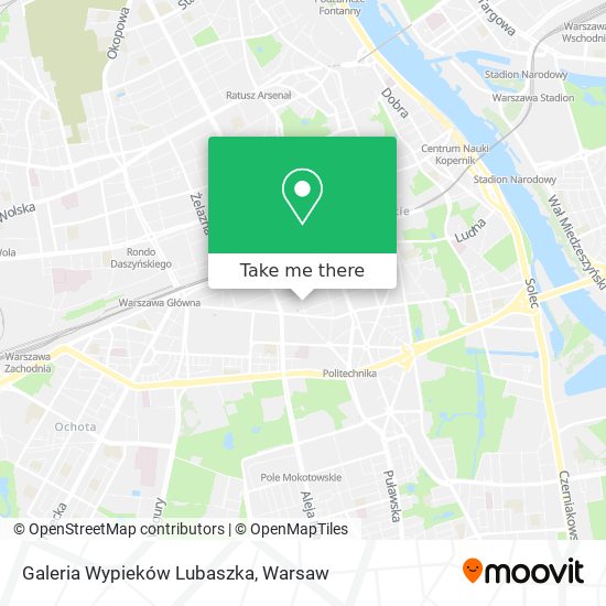 Galeria Wypieków Lubaszka map