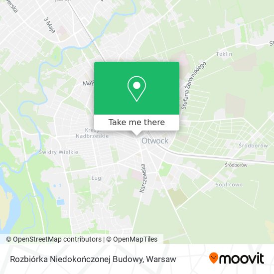 Rozbiórka Niedokończonej Budowy map