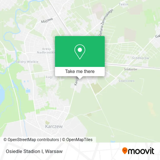 Osiedle Stadion I map