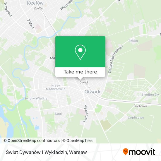 Świat Dywanów I Wykładzin map