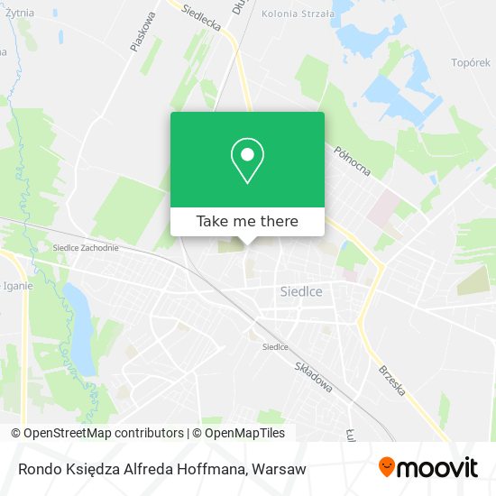 Rondo Księdza Alfreda Hoffmana map