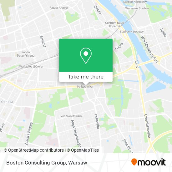 Boston Consulting Group map