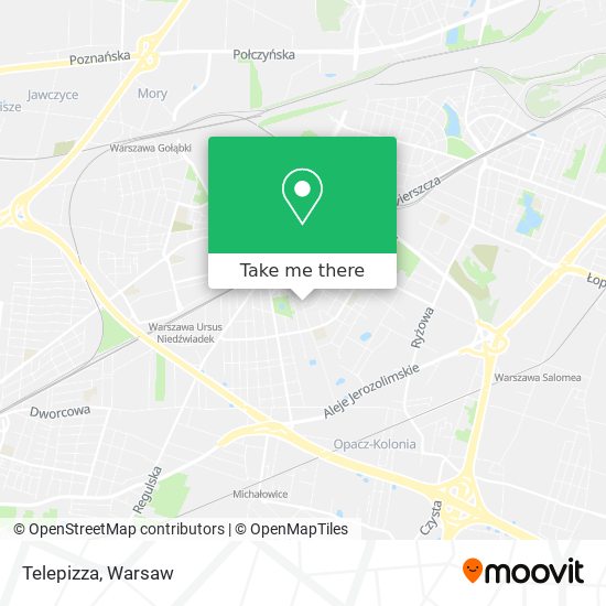 Telepizza map