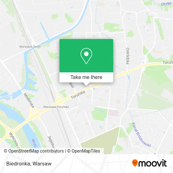 Biedronka map