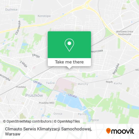 Climauto Serwis Klimatyzacji Samochodowej map