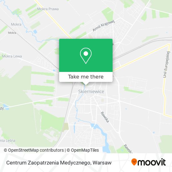 Centrum Zaopatrzenia Medycznego map