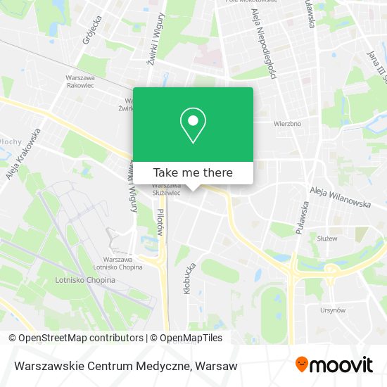 Карта Warszawskie Centrum Medyczne