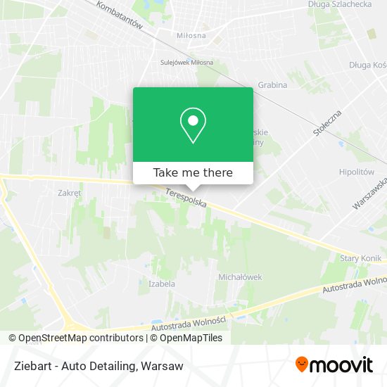 Ziebart - Auto Detailing map