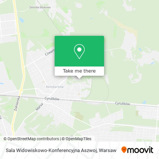 Sala Widowiskowo-Konferencyjna Aszwoj map