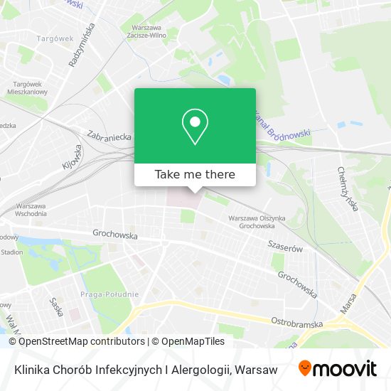 Klinika Chorób Infekcyjnych I Alergologii map