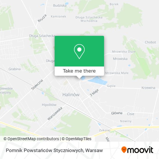 Pomnik Powstańców Styczniowych map